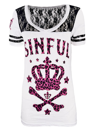 Sinful By Affliction Women's T-shirt Palace