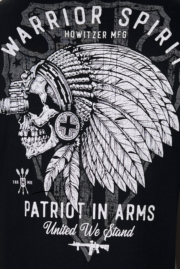 Howitzer Style Men's T-Shirt Patriot Warrior Military Grunt MFG