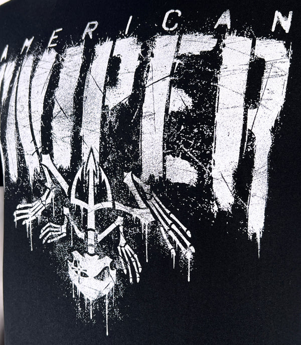 Howitzer Style Men's T-Shirt Chris Kyle Frog Stencil Military Grunt MFG