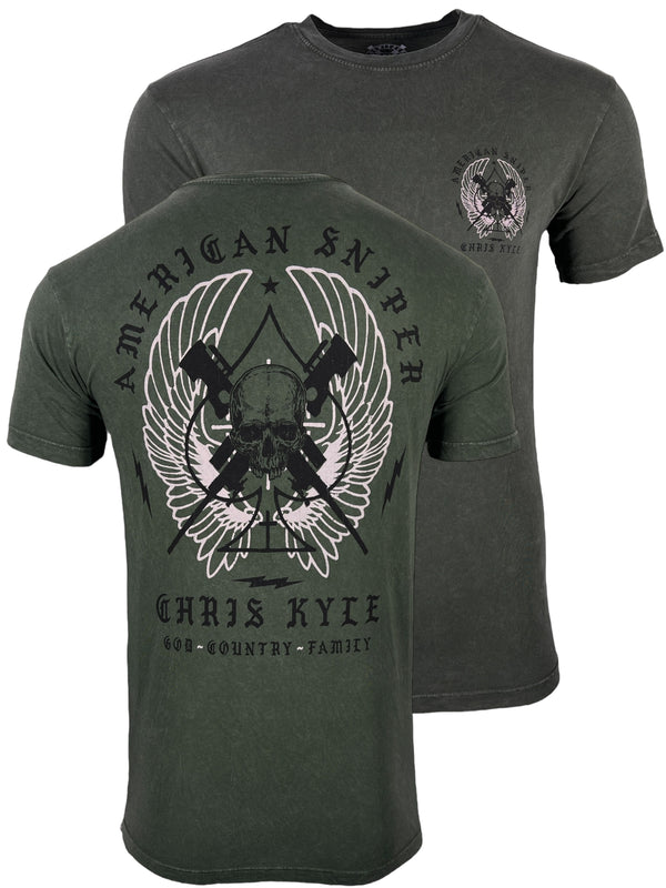 Howitzer Style Men's T-shirt CHRIS KYLE SPADE Military Grunt MFG