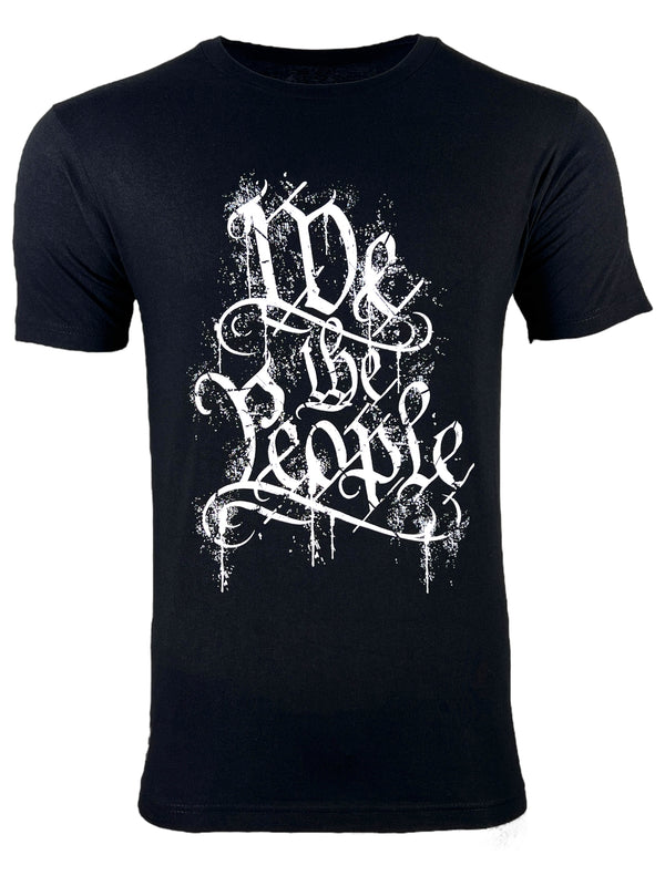 Howitzer Style Men's T-Shirt Painted Freedom Military Grunt MFG