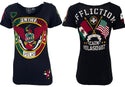 Affliction Women's T-shirt Velasquez  Heritage =