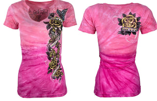 Sinful By Affliction Women's T-shirt Patterns  =