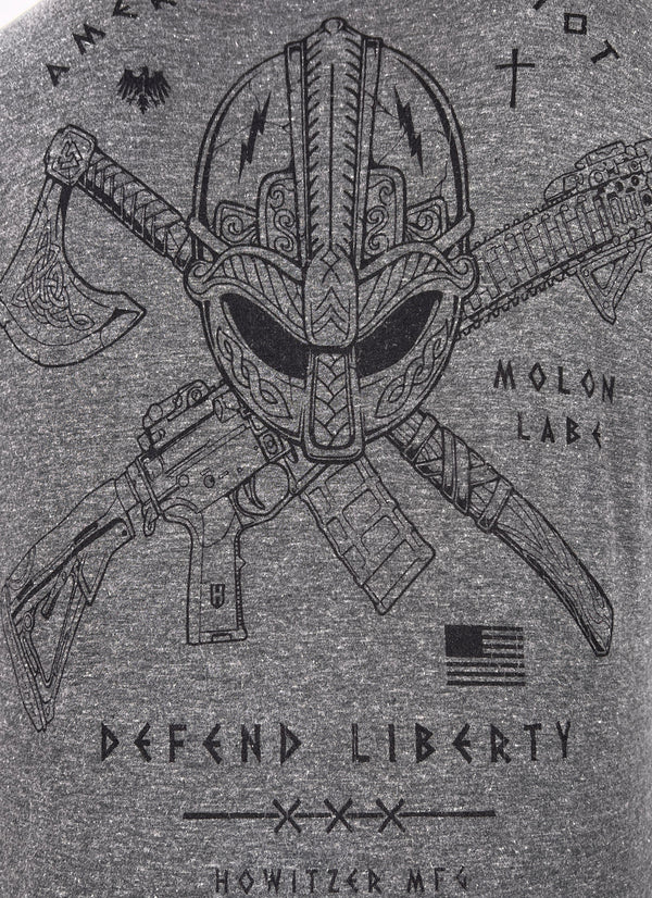 Howitzer Style Men's T-Shirt Heart Of Warrior Military Grunt MFG **