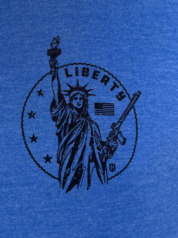 Howitzer Style Men's T-Shirt Liberty Coin Military Grunt MFG