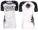 Sinful by Affliction Women's T-shirt Herbal =