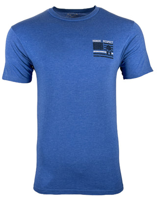 Howitzer Style Men's T-Shirt Defend The Line Military Grunt MFG