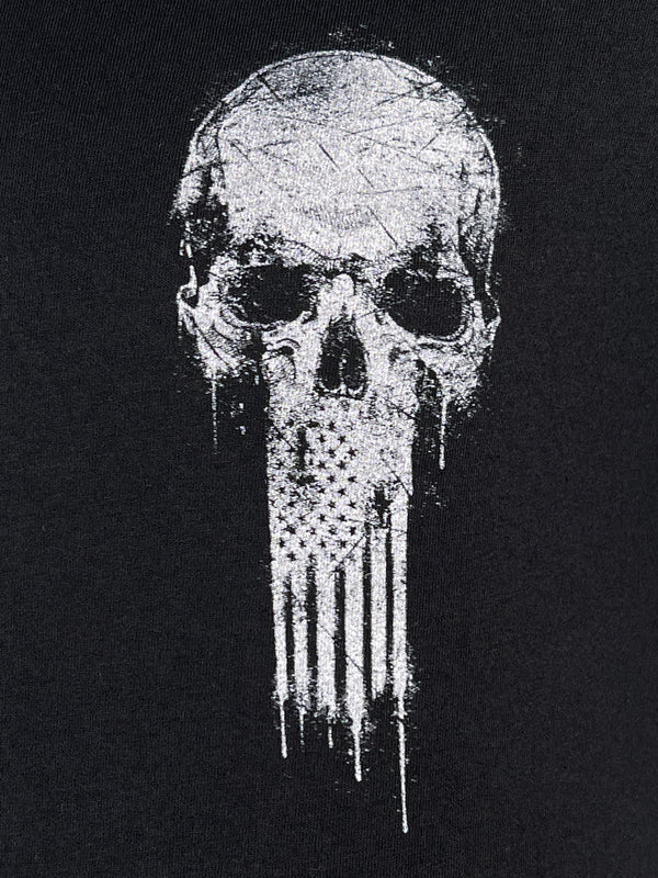 Howitzer Style Men's T-Shirt Freedom Skull Military Grunt MFG **