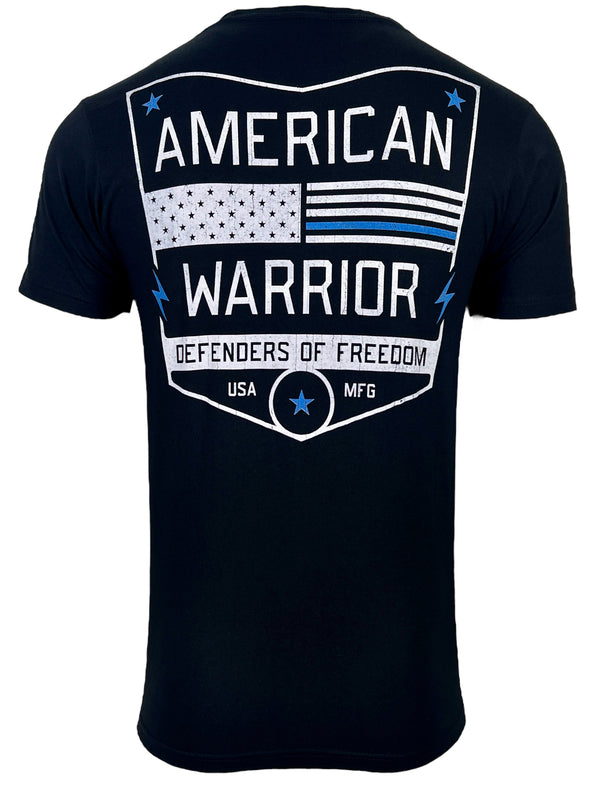 Howitzer Style Men's T-Shirt American Warrior Military Grunt MFG