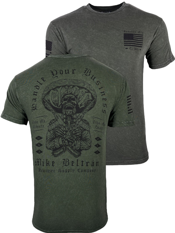 Howitzer Style Men's T-Shirt EL JEFE Military Grunt MFG *