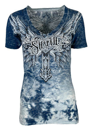 Sinful By Affliction Women's T-shirt Mystique
