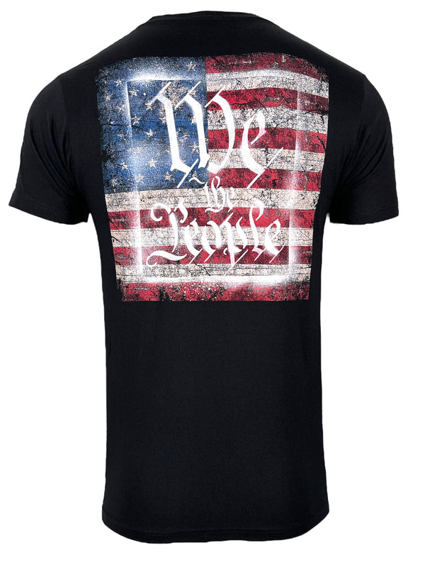 Howitzer Style Men's T-Shirt WE FLAG Military Grunt MFG
