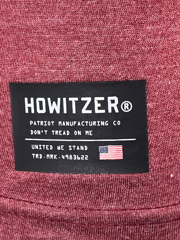 Howitzer Style Men's T-Shirt Never Military Grunt MFG