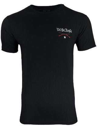 Howitzer Style Men's T-Shirt Standing Freedom Military Grunt MFG