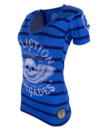 Affliction Women's T-shirt AC Renegade =