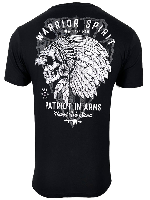 Howitzer Style Men's T-Shirt Patriot Warrior Military Grunt MFG