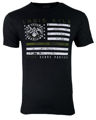 Howitzer Style Men's T-Shirt Chris Kyle Honor Serve Military Grunt MFG