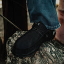 Howitzer Men's Slip-On Shoes Roam Green Sneakers with Camo Print Footwear