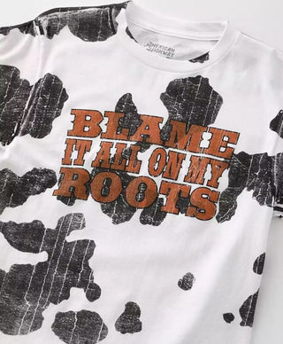 American Highway Women's T-shirt Blame It All On My Roots  ^^^