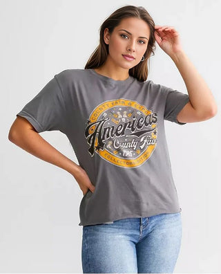 American Highway Women's T-shirt County Fair    ^^^