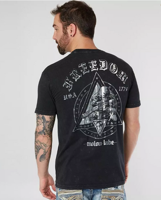 Affliction Men's T-shirt Freedom Defender Stronghold