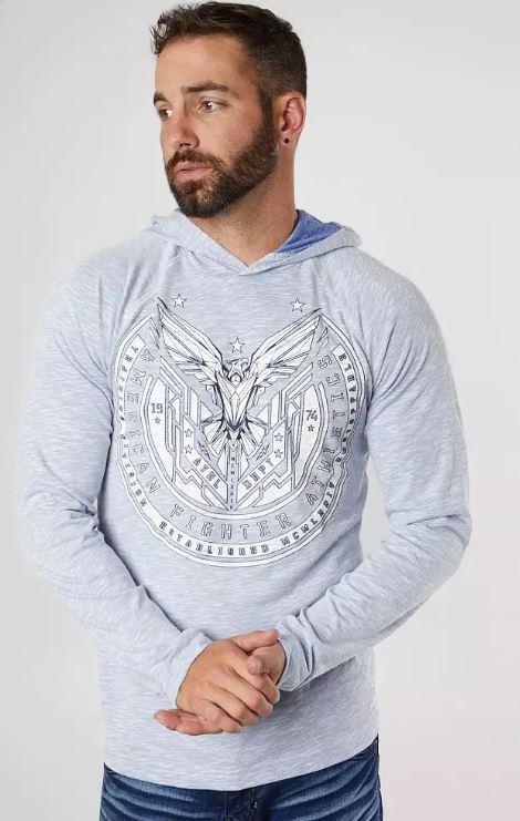 American Fighter Men's Hoodie Porter