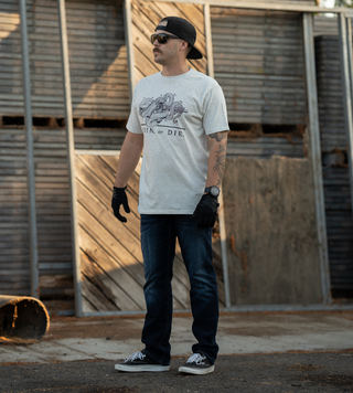 Howitzer Style Men's T-Shirt Join Or Die Military Grunt MFG