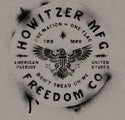 Howitzer Style Women's T-Shirt Freedom CO Stencil Military Grunt MFG