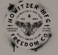 Howitzer Style Women's T-Shirt Freedom CO Stencil Military Grunt MFG