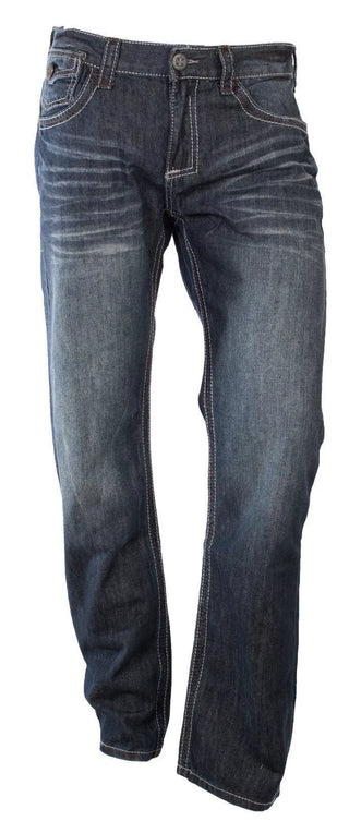Xtreme Couture Men's Denim Jean Relaxed Fit Trevor Dark
