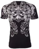 ARCHAIC by AFFLICTION Black FLASH BANG Short Sleeve Y2K MMA Elite T-shirt