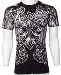 ARCHAIC by AFFLICTION Black FLASH BANG Short Sleeve Y2K MMA Elite T-shirt
