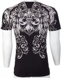 ARCHAIC by AFFLICTION Black FLASH BANG Short Sleeve Y2K MMA Elite T-shirt