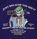Open 925 Men's Hoodie Bullet Proof Hoodie Purple Unisex