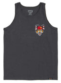 Open 925 Men's Tank Top Party Animal Tank Top Charcoal Unisex