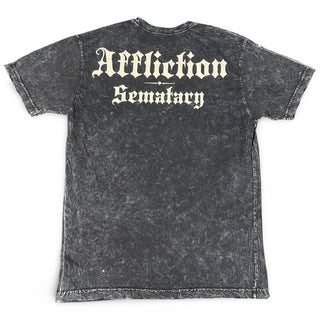 Affliction x Sematary Crows Limited Edition Men's T-shirt Haunted Mound