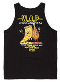 Open 925 Men's Tank Top Wings And Pizza Tank Top Black Unisex