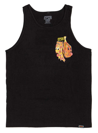 Open 925 Men's Tank Top Wings And Pizza Tank Top Black Unisex