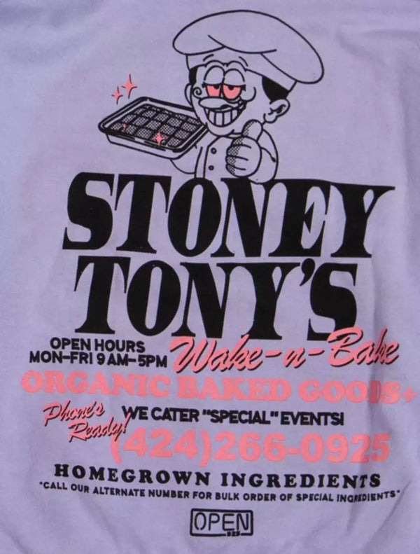 Open 925 Men's Hoodie Stoney Tony's Lavender Hoodie Unisex
