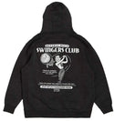 Open 925 Men's Hoodie Swingers Hoodie Charcoal Grey Unisex