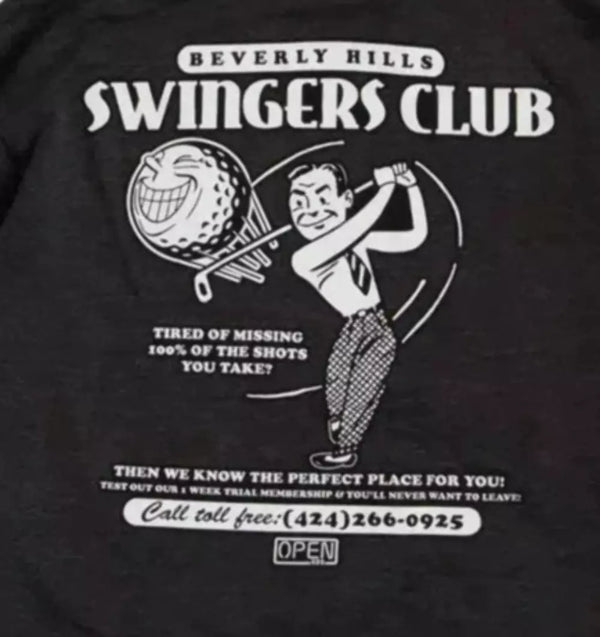 Open 925 Men's Hoodie Swingers Hoodie Charcoal Grey Unisex