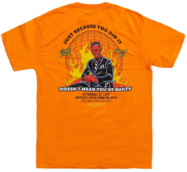 Open 925 Men's T-shirt Guilty Sins Tangerine Unisex