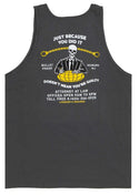 Open 925 Men's Tank Top Not Guilty Charcoal Tank Top Unisex