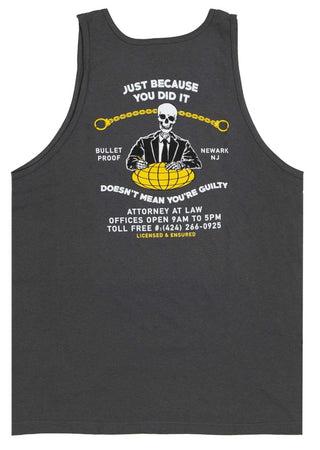 Open 925 Men's Tank Top Not Guilty Charcoal Tank Top Unisex