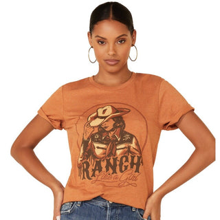 American Highway Women's T-shirt Ranch Like A Girl  ^^^