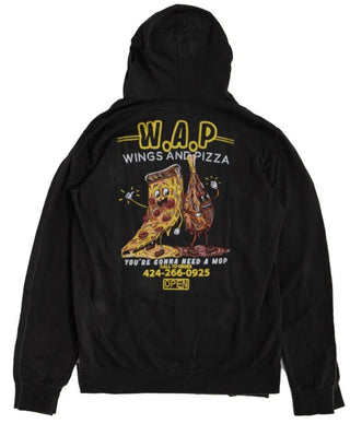 Open 925 Men's Hoodie Wings and Pizza Tie Dye Hoodie Unisex