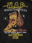 Open 925 Men's Hoodie Wings and Pizza Tie Dye Hoodie Unisex