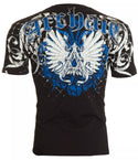 ARCHAIC by AFFLICTION Black HEAVYWEIGHT Short Sleeve Slim Fit Y2K T-shirt NWT