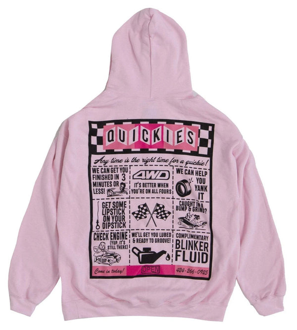 Open 925 Men's Hoodie Tuner Quickies Hoodie Light Pink Unisex