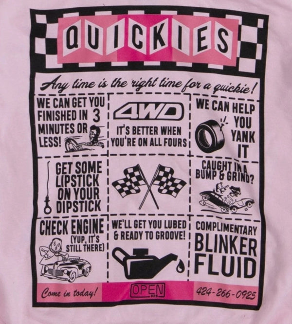 Open 925 Men's Hoodie Tuner Quickies Hoodie Light Pink Unisex